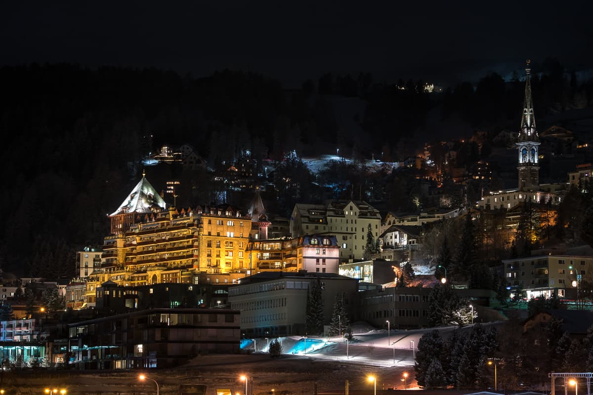 St. Moritz ski resort